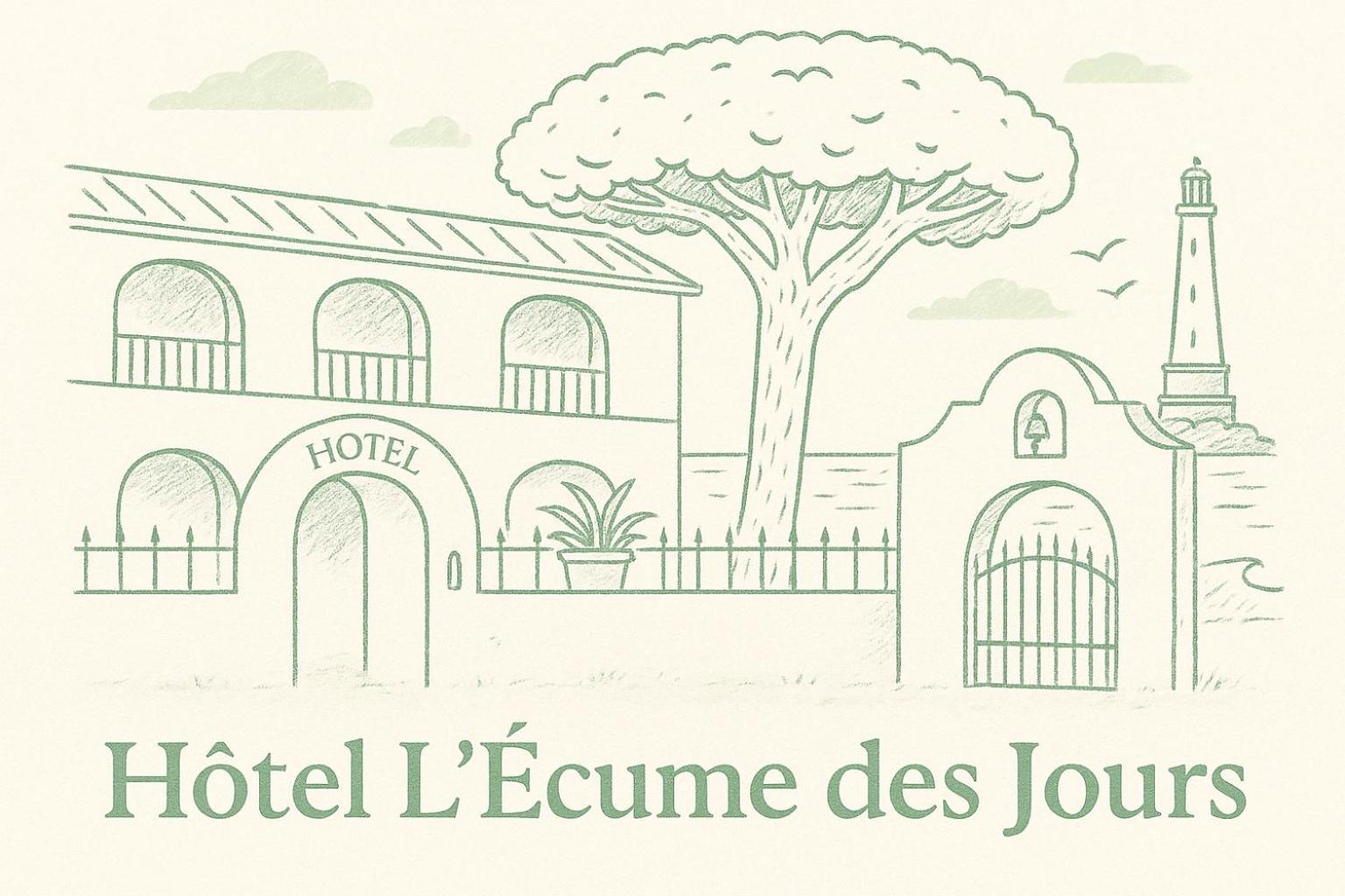 L'Ecume Des Jours Hotel Soulac-sur-Mer Exterior photo